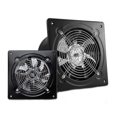 Imagem de Exaustor de parede para cozinha e banheiro de metal de 4 polegadas/6 polegadas/7 polegadas/8 polegadas, exaustor de ar, ventilador de exaustão para salas de estar e oficinas,6 Inch