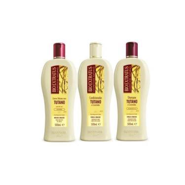 Imagem de Bio Extratus Tutano 3x 500ml Shampoo/Condicionador/Creme De Silicone
