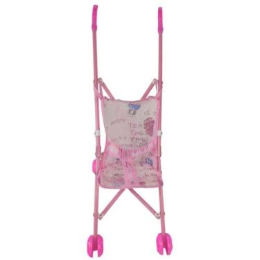 Imagem de Carrinho De Boneca Dobravel Para Menina Criança Brincar (dmt3722) - AB