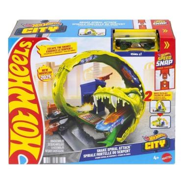 Imagem de Pista Hot Wheels Ataque Da Cobra City - Mattel Jbm63