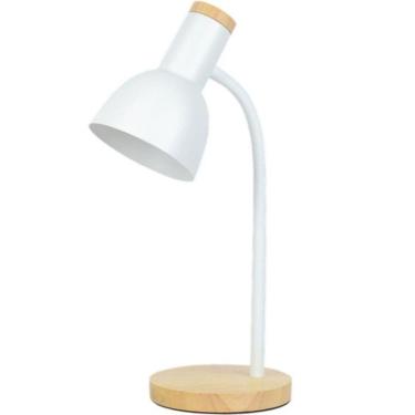 Imagem de Luminária Mesa Abajur 45Cm Articulada Flexível Silicone