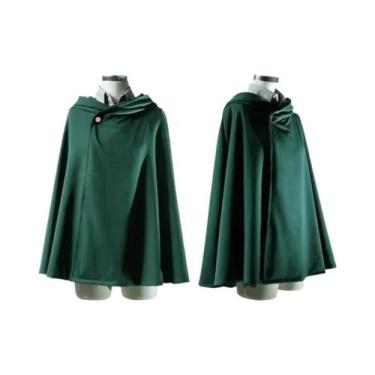 Imagem de Jaqueta De Cosplay De Attack on Titan Shingeki No Kyojin Com Saia E Su