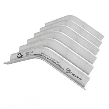 Imagem de Cumeeira 5mm 10º P7 Fibrocimento Imbralit