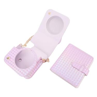 Imagem de Generic Capa de Bolsa de Câmera Instantânea, Estojo de Proteção contra Câmera Instantânea Linda Com álbum de Fotos para Fotografar (Roxo)