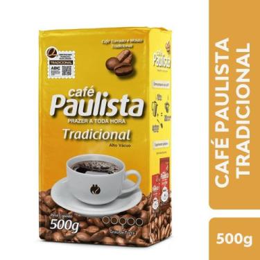 Imagem de Café Paulista 500g Vácuo Tradicional Torrado e Moído