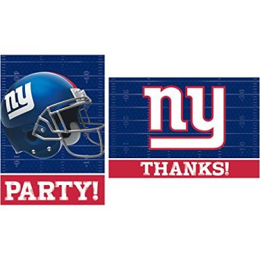 Imagem de Convite e agradecimento do New York Giants