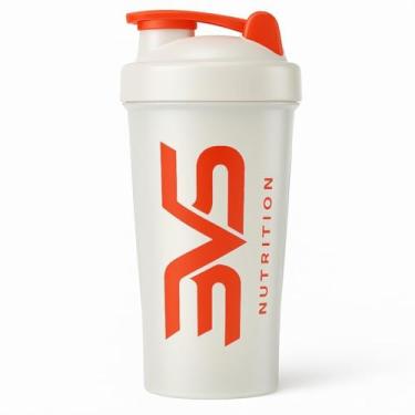 Imagem de 3VS Nutrition Coqueteleira/Shaker Pérola e Vermelho - Academia 600ml