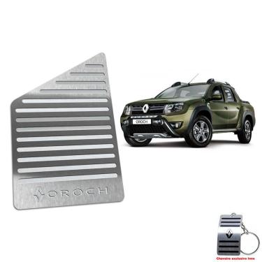 Imagem de Descanso De Pé Renault Oroch 2016 Até 2021 Aço Inox