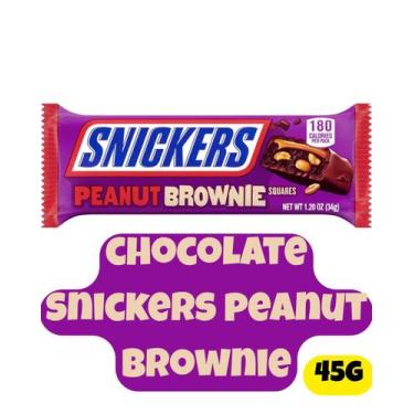 Imagem de Chocolate snickers peanut brownie 45g