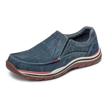 Imagem de Skechers Expected Avillo masculino, Azul marino, 42
