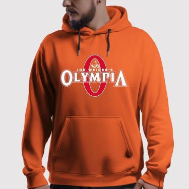 Imagem de Moletom Canguru Com Capuz Mr Olympia Blusa Flanelada-Masculino