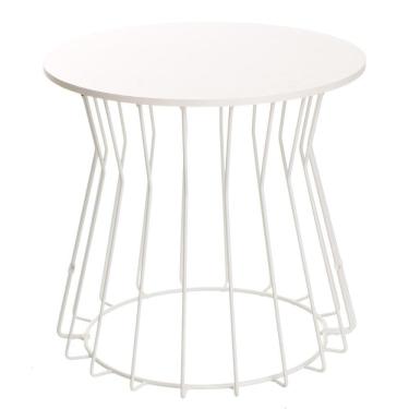 Imagem de Mesa Lateral Infinity 44x42cm White