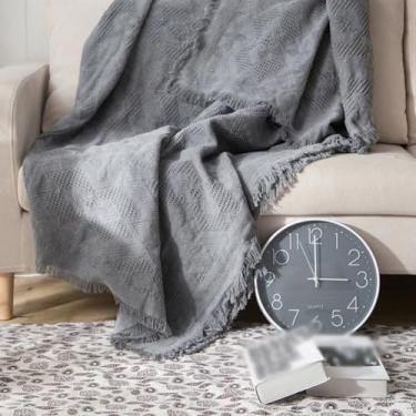 Imagem de 5JJJLOOOPP Capa de sofá multicapa de vento elegante 1 2 lugares algodão liso reversível cor retangular 5 tapete toalha de mesa resistente a manchas (cor 5 180 * 260)