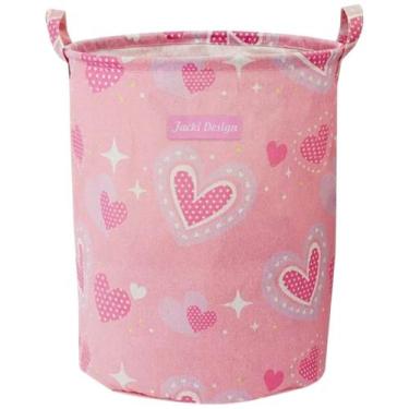 Imagem de Cesto Organizador Dobrável Multiuso Roupa Brinquedo Infantil 43L  Jack