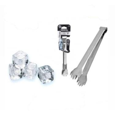 Imagem de Pegador de gelo aço inox 18,5cm - Original Line
