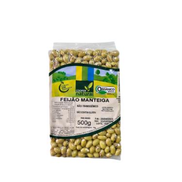 Imagem de Feijão Manteiga Orgânico Coopernatural 500g