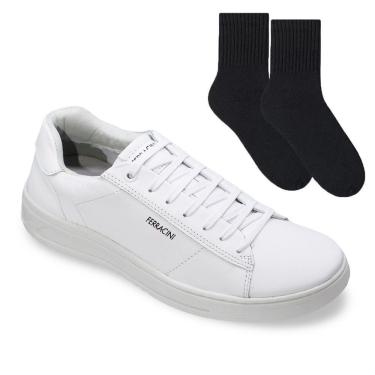 Imagem de Kit Sapatênis Ferracini Quest Masculino + Meia