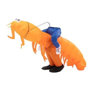 Imagem de Vaveren Fantasia de Camarão Inflável, Acessórios Decorativos para Festas, Feriados, Homens E Mulheres