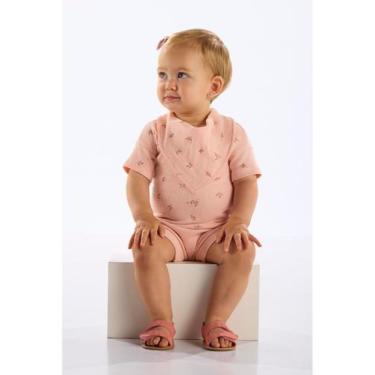 Imagem de Conjunto 3 Peças Unissex para Bebê Up Baby, Rosa, G
