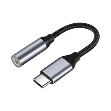 Imagem de Cabo Adaptador USB Tipo C Para Aux De 3,5mm Para Samsung Galaxy S22 S2