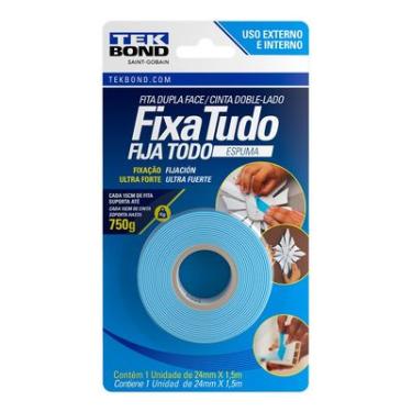 Imagem de FITA ESPUMA DUPLA FACE 24MMX1,5M BLISTER TEKBOND