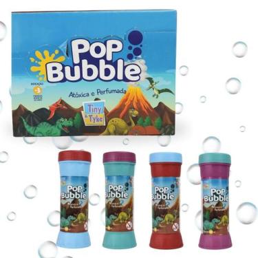 Imagem de Bolinha De Sabão Dino Display Com 12 Tubos - Tiny&Tyke - Tiny & Tyke