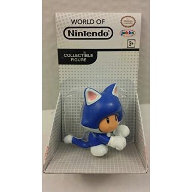 Imagem de Jakks Pacific Boneco World of Nintendo Super Mario Bros. Gato Sapo Azul