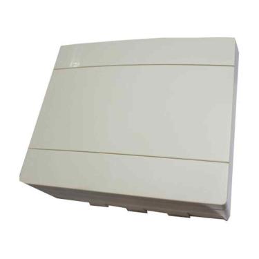 Imagem de Caixa De Distribuição 9 Din - 6 Ul Para Disjuntores Com Tampa - Eletromar