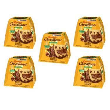 Imagem de KIT 5 Choc0ttone Recheio com Chocolate e Avelã 450g B@uduCC_O