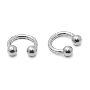 Imagem de Piercing Ferradura Titânio Natural 1.2mm - M2 Piercing, 6mm