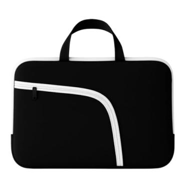 Imagem de Capa de Notebook 15,6 Polegadas Com Alça Revestida de Espuma Compatível com Qualquer Marca e Aparelho (BRANCO)
