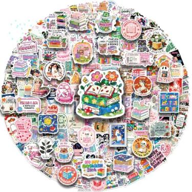 Imagem de 200 PCS Romance Book Stickers for Kindle, Holographic Bookish Sticker Pack Reading Glitter Vinyl Decals for Laptop Ebook Readers Water Bottles Journal Scrapbook Waterproof