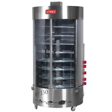 Imagem de Assador Rotativo Vertical Giratória Arv130 Qc G.paniz Assador A Gás Bivolt