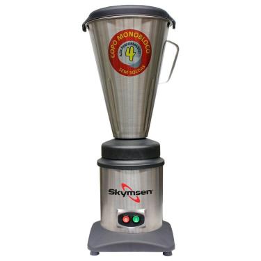 Imagem de Liquidificador De Alta Rotação Inox 4 Litros Ta04mb Skymsen Liquidificador Inox 4 Litros 220v