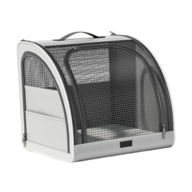 Imagem de Generic Mochila de Transporte para Felinos, Bolsa de Viagem para Pets, Mochila Prática para Cães, Cinza