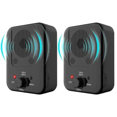 Imagem de Iynor Dispositivos de controle anti-latido para cães, dispositivos ultrassônicos para dissuasão de latidos recarregáveis, 3 modos de dispositivos antilatido adequados para cães grandes, médios e