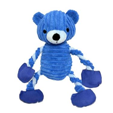 Imagem de LWBMG Brinquedos de cachorro estridente, brinquedos para cães de guerra para mantê-los ocupados, brinquedo de pelúcia para cachorros pequenos, médios e grandes, urso fofo brinquedo interativo para