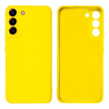 Imagem de [GL CASES] Capa Samsung M54 Capinha Samsung M54 Case Aveludada Anti Impacto Reforçada Silicone Emborrachado Com Proteção De Câmera (Amarelo)