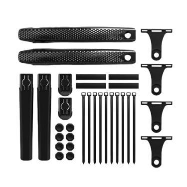 Imagem de Conjunto de 2 paralamas ajustáveis ​​para bicicletas de montanha, dianteiro e traseiro, compatíveis com bicicletas de estrada.(2 pcs)