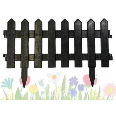 Imagem de 20 Cerquinhas Jardim Plástico Horta Canteiro Piscina 11 mts - WL ORNAM