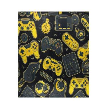 Imagem de Blueangle Manta colorida supermacia e quente, 127 x 152 cm, leve para todas as estações, aconchegante e aconchegante para cama, sofá, sofá, fácil de cuidar (116)