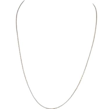 Imagem de Corrente Masculina Tijolinho Ouro 18K 750 com 50 cm, Elos 0,70 mm x 1,70 mm e Certificado de Garantia