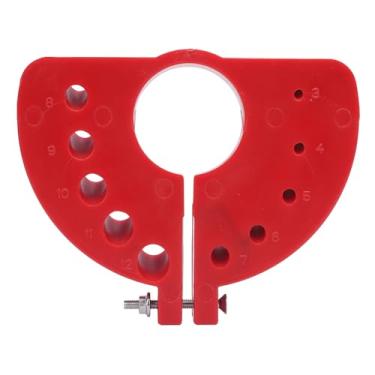 Imagem de Jiawu Acessório de Afiador de Broca para Rebarbadora Angular Feito de Plástico ABS, Entalhes Personalizados para Vários Tamanhos de Broca, Fácil de Usar, Prolongar a Vida útil da, Adequado para (#12)