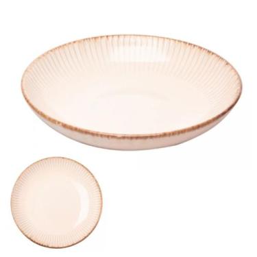Imagem de Prato Fundo para Massas e Sopas 23cm em Ceramica Linear Lyor Mesa Post