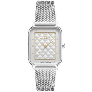 Imagem de Relógio Technos Feminino Brilho Prata - 2035nen/1k