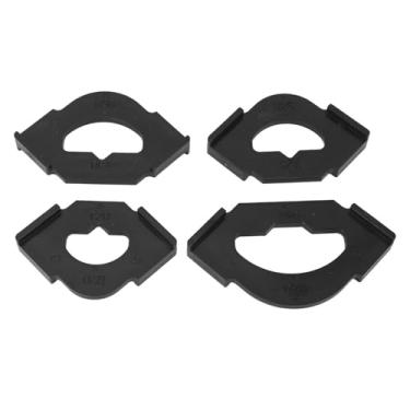 Imagem de FTVOGUE Modelo de Roteador de Gabarito de Raio de 4 Unidades, Gabarito de Canto de Roteador de Plástico Com 8 Tamanhos de Raio Diferentes R20T20 R25T25 R30T30 R40T40 para Projetos de