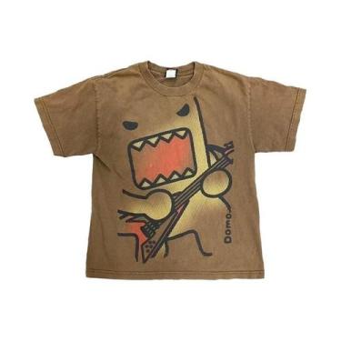 Imagem de Camisetas Oversized Kawaii De Verão Com Estampa Divertida Em Algodão Y