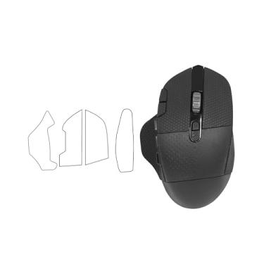 Imagem de WUNIAK Fita antiderrapante para mouse gamer sem fio Logitech G604, conjunto de adesivos ultrafinos com absorção de suor, lavável, reutilizável e antiderrapante para controle de jogos de esportes