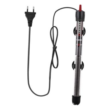 Imagem de Generic Aquecedor para aquário com haste de aquecimento de 300W, 2 ventosas, preto, multifuncional, com temperatura estável.