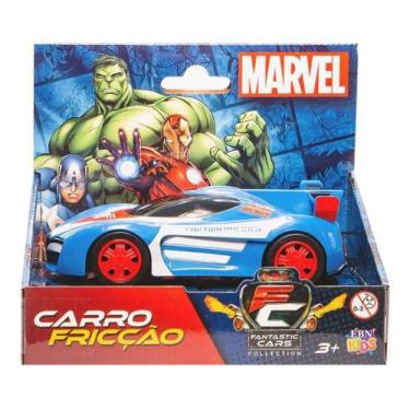 Imagem de Carrinho - Capitao America De Friccao Marvel OFFICIAL BRAND COMPA - EB